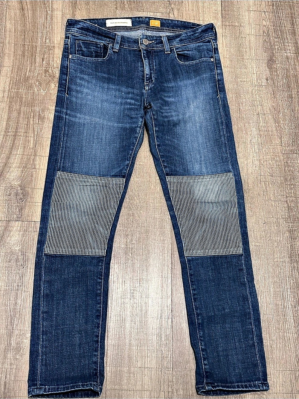 Pilcro N°28 Straight Leg Jeans in Blue Waist 28